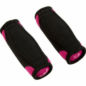 BCG 1 lb Hand Weights 2-Pack Gray/Pink - Hand Exer. Equip. at Academy Sports