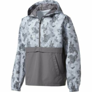 BCG Boy's 1/2-Zip Woven Jacket Charcoal, Small - Boy's Fleece at Academy Sports