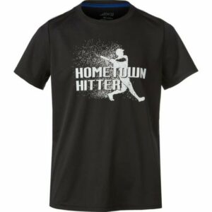 BCG Boys' Home Run Hitter Training T-Shirt Black, X-Small - Boy's Athletic Tops at Academy Sports