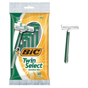 BIC Twin Select Shavers for Sensitive Skin - 10.0 EA