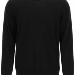 BURBERRY PARADISE CREWNECK SWEATER S Black Wool