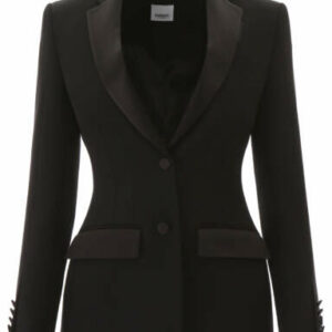 BURBERRY TAILORING BLAZER 8 Black Wool