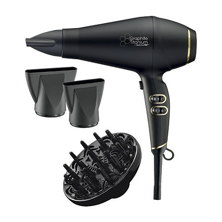 BaByliss Graphite Titanium Ionic Hair Dryer, One Size