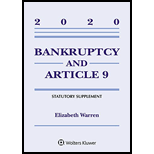 Bankruptcy and Article 9: 2020 Statutory Supplement