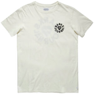 Banks Journal Heart Rings Tee Shirt - Men's Off White Lg