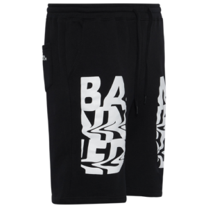 Banned LA Mens Banned LA Waves Shorts - Mens Black/White Size M