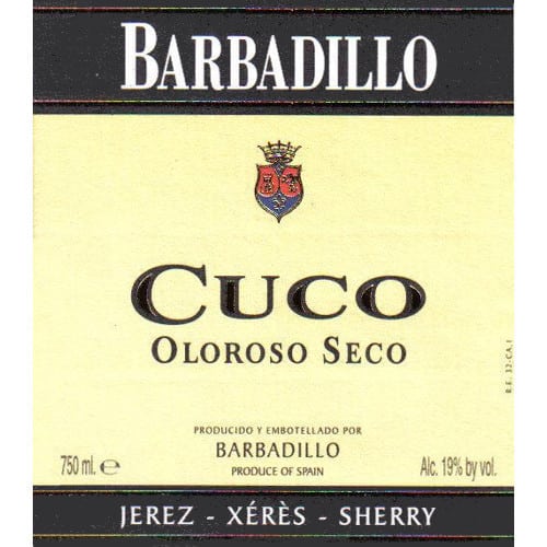 Barbadillo Oloroso Seco Cuco - Sherry Dessert Wine