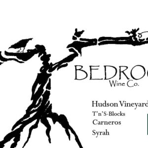 Bedrock Wine Company 2016 Hudson Vineyard South T'n'S Blocks Syrah - Syrah/Shiraz Red Wine