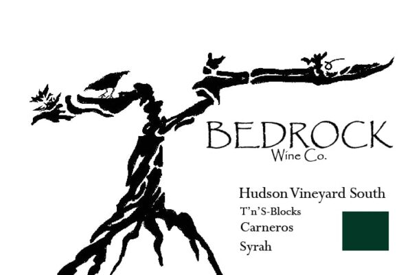 Bedrock Wine Company 2016 Hudson Vineyard South T'n'S Blocks Syrah - Syrah/Shiraz Red Wine