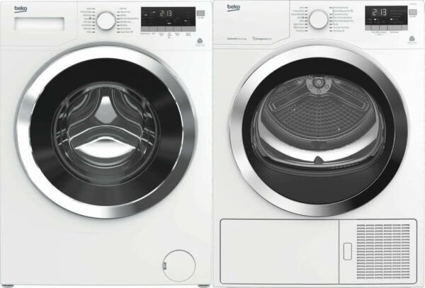 Beko Front Load Washer & Dryer Set BEWADREC04