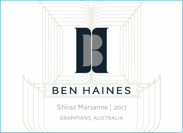 Ben Haines 2017 Grampians Shiraz Marsanne - Syrah/Shiraz Red Wine