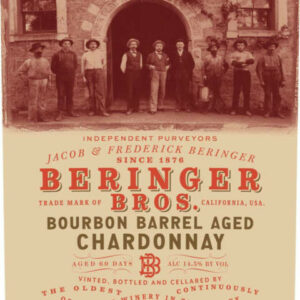 Beringer Bros. 2017 Bourbon Barrel Aged Chardonnay - White Wine