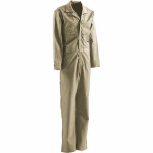 Berne Men's FR Unlined Deluxe Coveralls Khaki, 54" - Men's Work Over/Coveralls at Academy Sports - FRC04KH