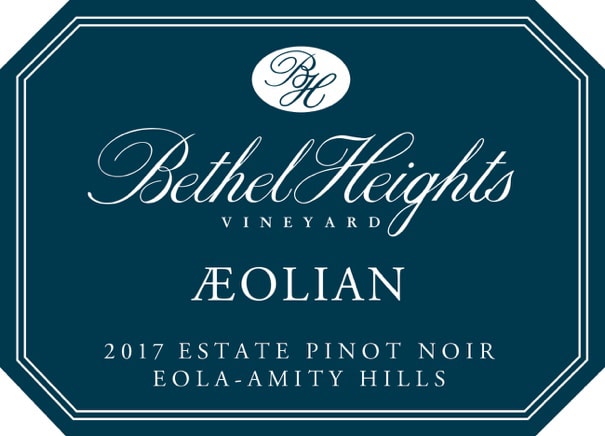 Bethel Heights 2017 Aeolian Pinot Noir - Red Wine