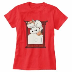 Big Hero 6: The Series Baymax and Mochi T-Shirt for Women Customizable Official shopDisney