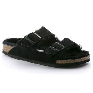 Birkenstock Arizona Shearling Sandal Black 37