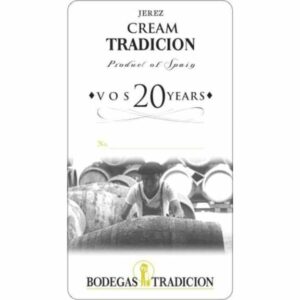 Bodegas Tradicion Cream VOS - Sherry Dessert Wine