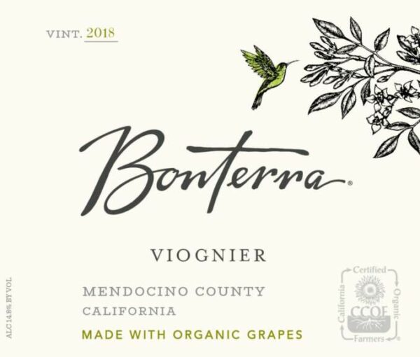 Bonterra 2018 Organically Grown Viognier - White Wine