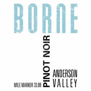 Borne 2018 Anderson Valley Pinot Noir - Red Wine