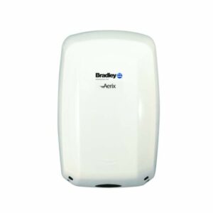 Bradley 2901-2800 Bradex Sensor Operated Automatic Hand Dryer White Commercial Bathroom Accessories Hand Dryer Automatic