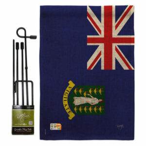 British Virgin Islands Flags of the World Nationality Garden Flag Set