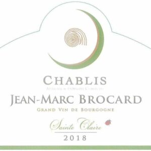 Brocard 2018 Sainte Claire Chablis (375ML half-bottle) - Chardonnay White Wine