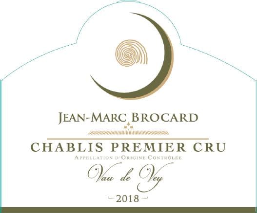 Brocard 2018 Vau de Vey Premier Cru Chablis - Chardonnay White Wine