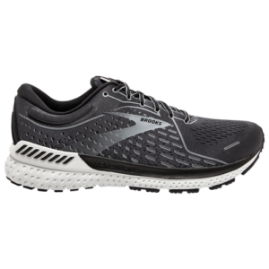 Brooks Mens Brooks Adrenaline GTS 21 - Mens Running Shoes Blackened Pearl/Black/Grey Size 10.0