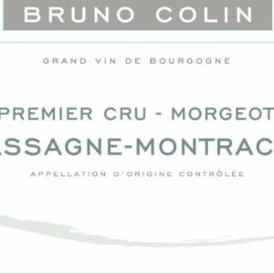 Bruno Colin 2017 Chassagne Montrachet Morgeot Premier Cru - Chardonnay White Wine