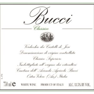 Bucci 2018 Verdicchio Classico dei Castelli di Jesi - White Wine