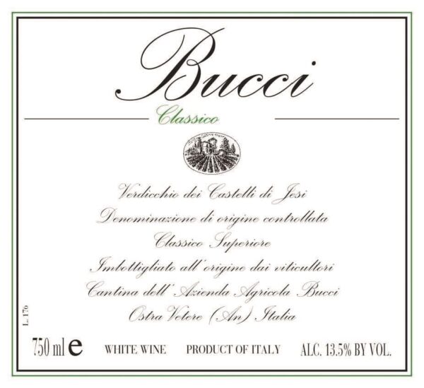 Bucci 2018 Verdicchio Classico dei Castelli di Jesi - White Wine
