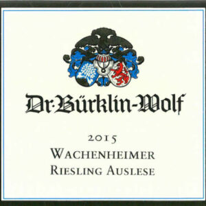 Burklin-Wolf 2015 Riesling Wachenheimer Auslese (375ML half-bottle) - White Wine