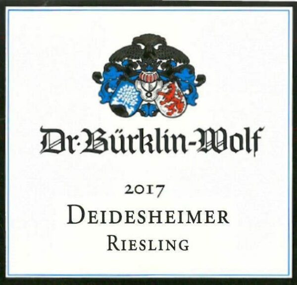 Burklin-Wolf 2017 Riesling Deidesheimer - White Wine