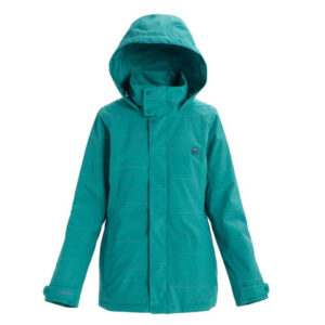 Burton Jet Set Jacket - Women's Green-Blue Space Dye Sm