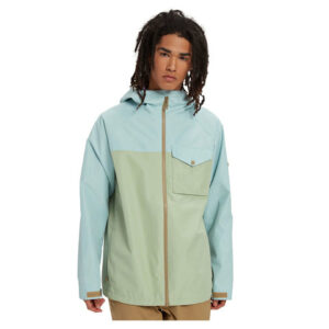 Burton Portal Rain Jacket Ether Blue/sage Green Sm