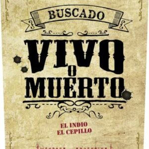 Buscado Vivo o Muerto 2015 El Indio El Cepillo - Red Wine