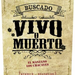 Buscado Vivo o Muerto 2015 El Manzano Chacayes - Bordeaux Blends Red Wine