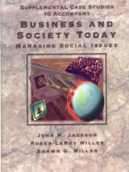 Business and Society Today, Supplement Case Study