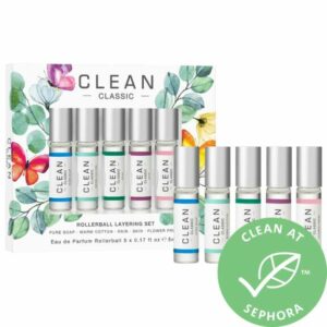 CLEAN RESERVE Classic- Rollerball Perfume Set 5 x 0.17 oz