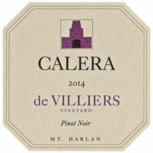 Calera 2014 de Villiers Vineyard Pinot Noir - Red Wine