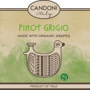 Candoni 2019 Organic Pinot Grigio - Pinot Gris/Grigio White Wine