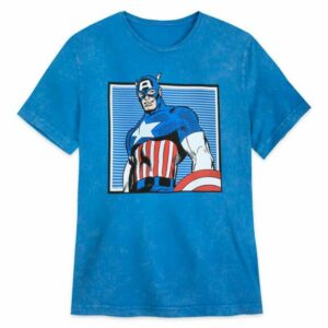 Captain America Comic Book Art T-Shirt for Men Official shopDisney