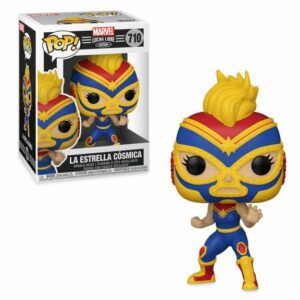 Captain Marvel La Estrella Csmica Funko Pop! Vinyl Bobble-Head Marvel Lucha Libre Edition Official shopDisney