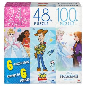 Cardinal Licensed Disney 6 Pack Puzzle Bundle - 1.0 ea