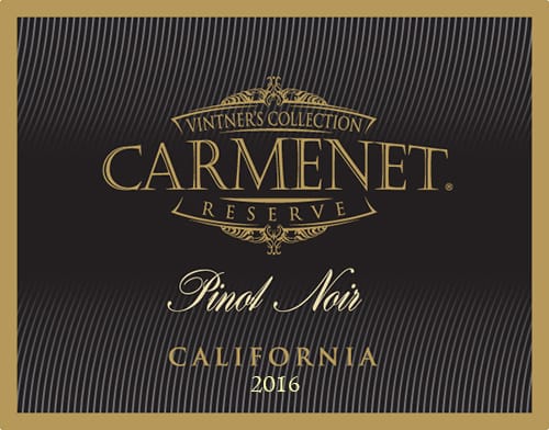 Carmenet 2016 Pinot Noir - Red Wine