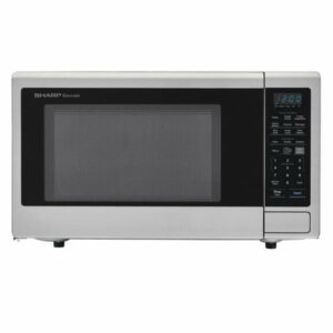 Carousel 2.2 Cu. Ft. 1200W Countertop Microwave Oven, Stainless Steel