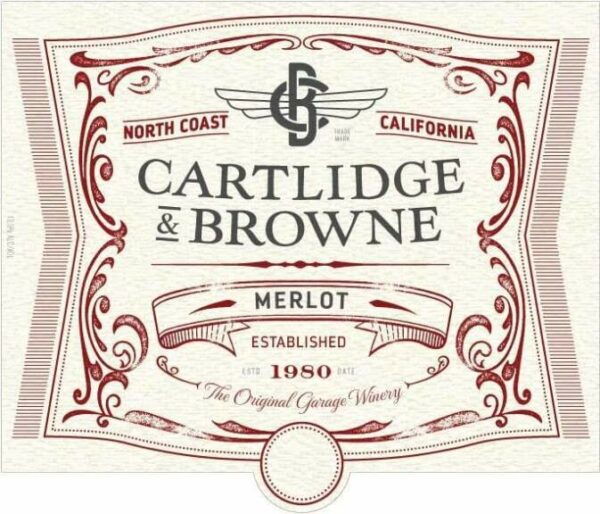 Cartlidge & Browne 2017 Merlot - Red Wine