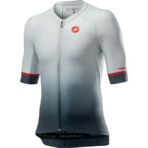 Castelli Aero Race 6.0 Jersey - XS - Silver Grey-Dark Grey