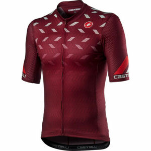 Castelli Avanti Cycling Jersey SS21 - XXXL - Bordeaux