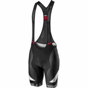 Castelli Competizione Kit Bib Shorts SS21 - Black-White-Red